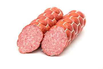 Boiled and smoked sausage