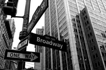Foto op Canvas Broadway pijl © jankost
