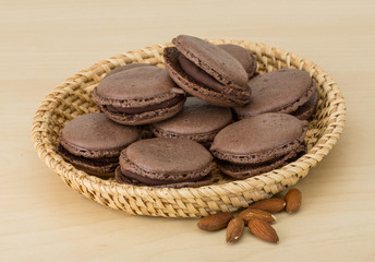 Chocolate macaroons