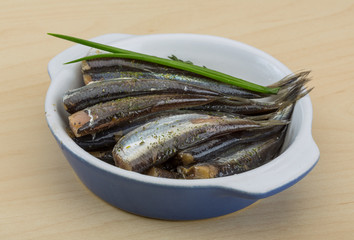 Salted anchovy