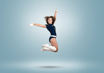 Fototapeta premium Cheerleader girl