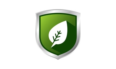 Shield Leaf Logo