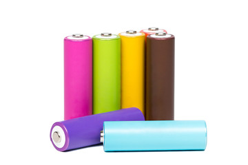 Multicolored Batteries - 79515967