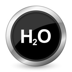 water black icon h2o sign