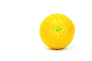 oranges on white background