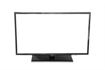 monitor isolated on white