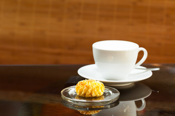 cappuccino - Cappuccino und Amarettokeks