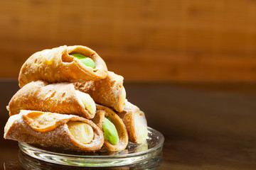 italian cookies - Pistazien- und Zitronenröllchen