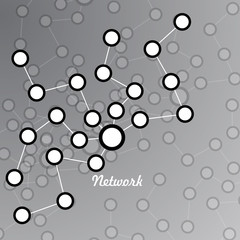 Network. Vector illustration. Eps 10