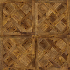 Grunge parquet flooring design seamless texture for 3d interior