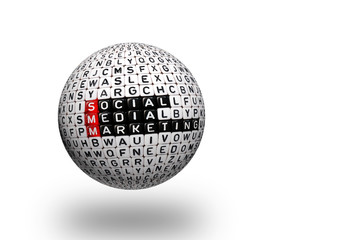 SMM , Social Media Marketing 3d