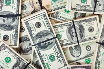 Fototapeta premium US dollars bank notes