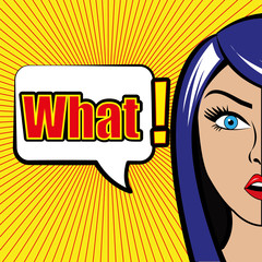 Pop art design, vector illustration.