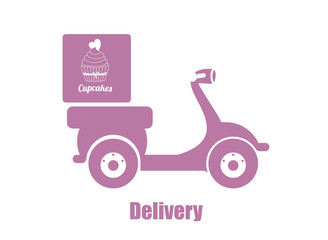 Delivery design, vector illustration.