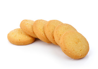 cookie on white background