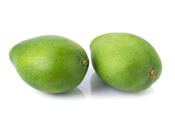 mango on white background
