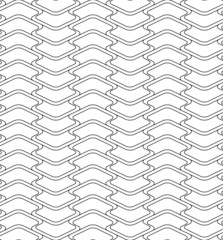 Black and white seamless pattern modern stylish.