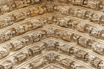 Amiens - Cathédrale- Sculptures