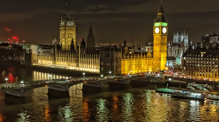 Big Ben and Houses of Parliament, London, Great Britain - 79541348