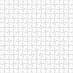 Seamless puzzle texture. Puzzle template