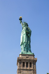 Fototapeta na wymiar Statua della libertà - New York