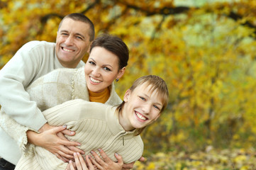 Obraz premium Nice happy family