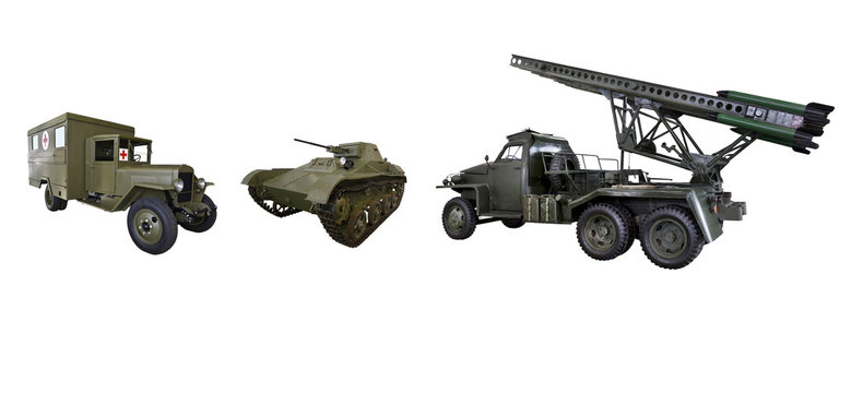 Military equipment of the red Army