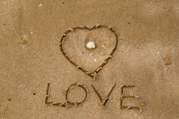  love on the sand