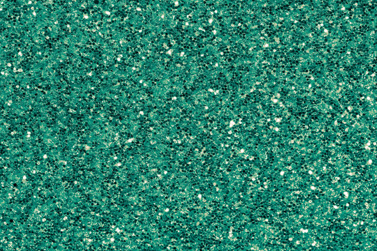 Green Emerald Glitter Makeup Background