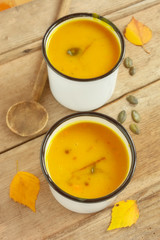 Kürbissuppe