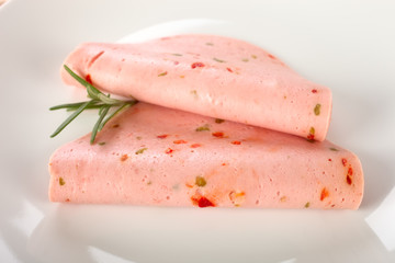 Fleischwurst, Paprika