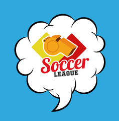 soccer desing vector illustration.