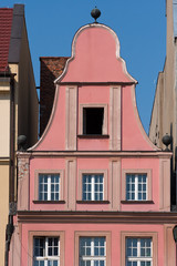Building facade - Rynek, Wroclaw, Poland