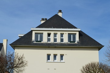 Toiture d'immeuble
