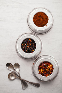 three type of chili