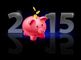 Obraz premium New Year 2015