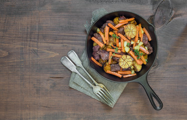 Roast with Vegetables