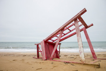 Sea and ecology of bad weather