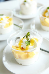 Mango Panna cotta