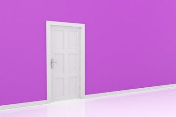 rendering of a door