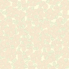 Textured  background with beige rose