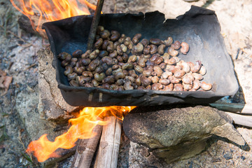 homemade roast cashew nut