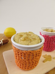 Mug Cake mit Zitronat und Zimt
