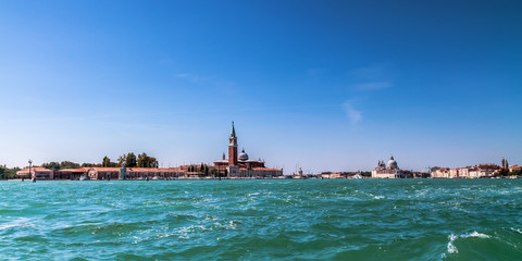 Naklejka premium Lagoon of Venice, Italy. Travel Picture from September