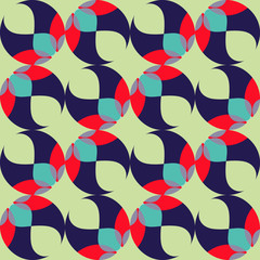 seamless background with abstract geometric shapes
