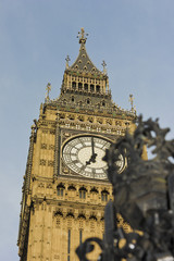 Fototapeta na wymiar Clock Tower, Big Ben, London