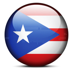 Map with Dot Pattern on flag button of Freely Associated State o