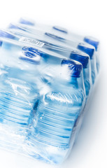 packed bottled water