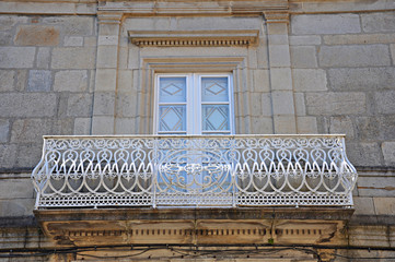 Miradas arquitectónicas, balcón de Pontevedra, Galicia