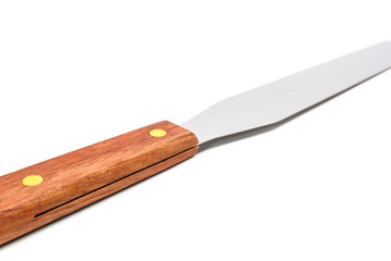spatula with wooden handle